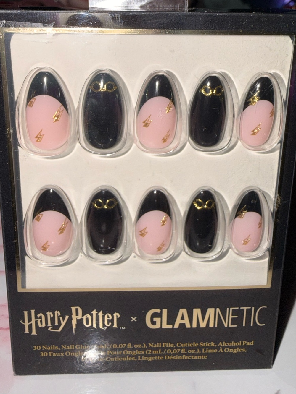 GLAMnetic x Harry Potter Themed Press On Nail Set
